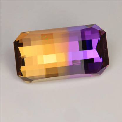 TEST Opposed Bar (Pixel) Cut Ametrine 25.58 Carats