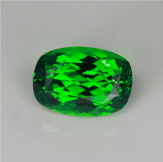 TEST Antique Cushion Tsavorite Garnet 2.47 Carats