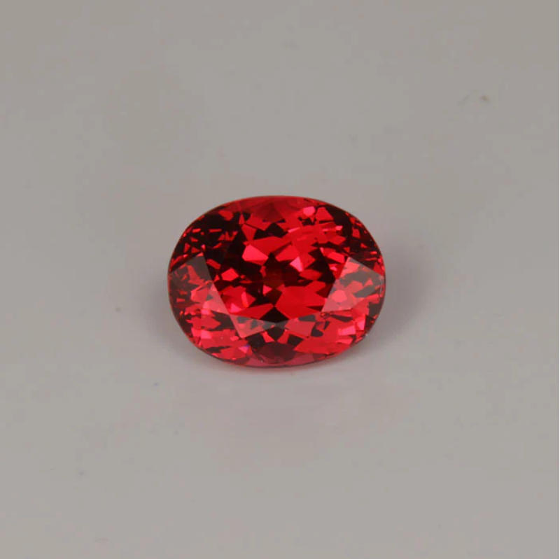 TEST Oval Cut Red Spinel 1.55 Carats